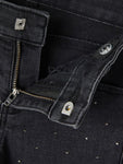 Salli slim jeans | Black Denim
