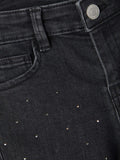 Salli slim jeans | Black Denim