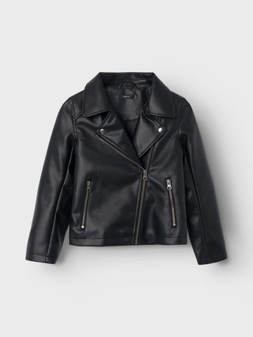 Madina pu jacket | Black