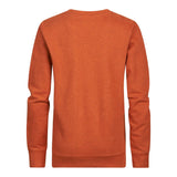 Sweater round neck | Orange Rust
