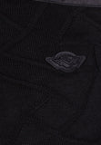 Gebreide pullover met rits | Black