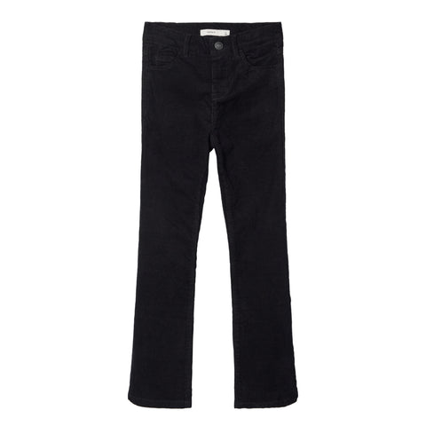 Polly cord taby boot pant | Black