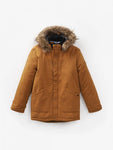 Malien parka jacket | Bronze Brown