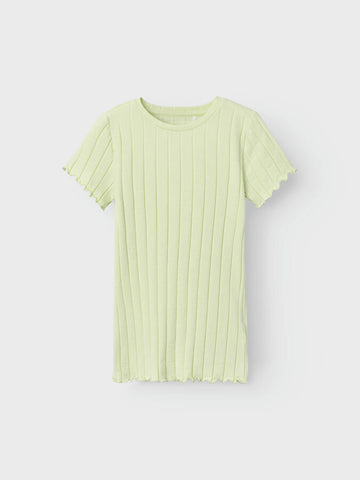 Noralina ss top | Lime Cream