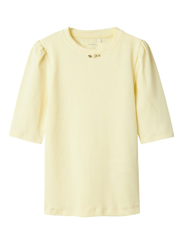 Tuna ss xsl top | Pastel Yellow