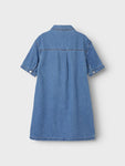 Jannet denim dress | Medium Blue Denim