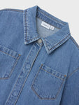 Jannet denim dress | Medium Blue Denim
