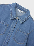 Jannet denim dress | Medium Blue Denim