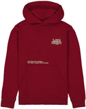 Hooded sweater | Red Flame