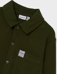 Nartimus ls loose jersey shirt | Rifle Green