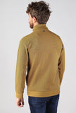 Sweater met rits | Mustard Yellow