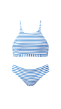 Luanans high neck bikini | Blue