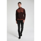 Sweater met rits | Rusty Brick