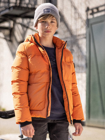 Jacket padded | Orange Rust