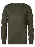 Knitwear round neck | Army Green