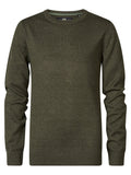 Knitwear round neck | Army Green