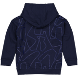 Gilius hooded sweater | Blue Dark