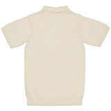 Rick, polo knit | Cream