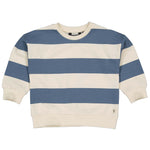 Simon sweater | AOP Taupe Stripe