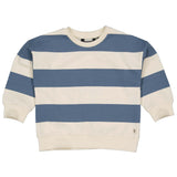 Simon sweater | AOP Taupe Stripe