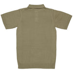 Rick, polo knit | Khaki Green