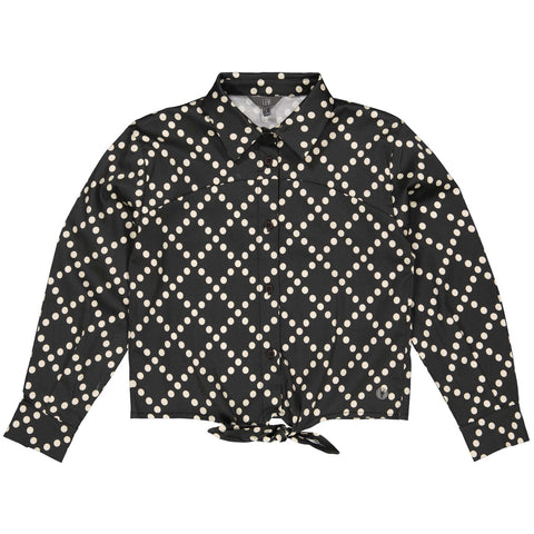 Nerena blouse | AOP White Dot