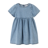 Gemma loose dnm dress | Medium Blue Denim