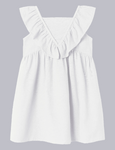 Hanadya capsl dress | Bright White