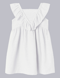 Hanadya capsl dress | Bright White