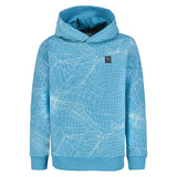 Hooded sweater | Mineral Blue
