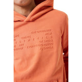 Hooded sweater | Orange Peel