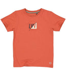 Kaleb t-shirt | Orange Red