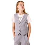 Gilet  | Mid Grey Melee