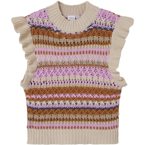 Kanasta knit slipover | Jet Stream
