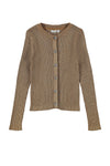 Rikula ls knit cardigan | Toasted Coconut