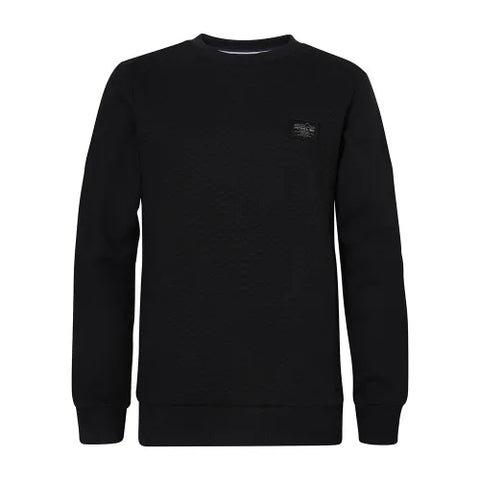 Sweater round neck | Black