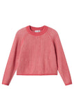 Karen ls knit pullover | Rapture Rose