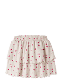 Jelly skort | Peyote Melange/Strawberry
