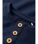 Rene ls nreg granddad top | Navy Blazer