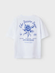 Hominu ss nreg top | Bright White/Desire Days