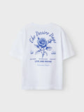 Hominu ss nreg top | Bright White/Desire Days