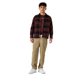 Overshirt ls | Mahogany
