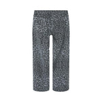 Rose wide twi pants 4444-TD | Night Owl/Leopard