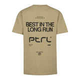 T-shirt ss Classic Print | Light Tan
