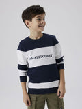 Folge ls sweat | Navy Blazer/Bright White