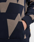 Sweater hooded aop | Royal Navy