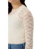T-shirt ls | Ecru