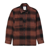 Overshirt ls | Mahogany