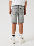Theo xsl dnm l. shorts 1280-GY | Light Grey Denim