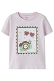 Heloui ss top | Cradle Pink